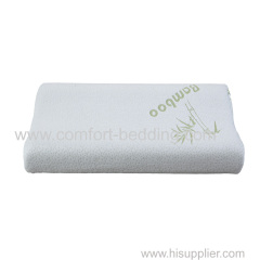 Konfurt Bamboo Fabric knitted Cutting Memory Foam Pillow Contour Pillow