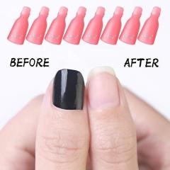 10PC Plastic Acrylic Nail Art Soak