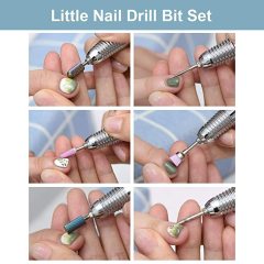 7pcs Nail Drill Bits for Acrylic Nails