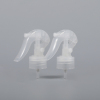 Transparent botton type cosmetic packaging trigger sprayer