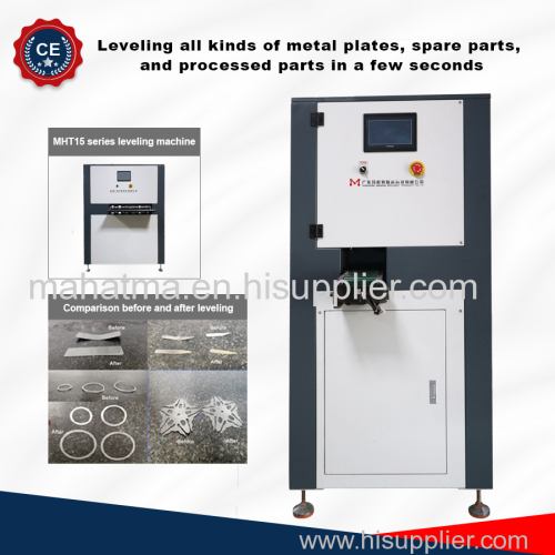 leveling machine and metal straightening machine