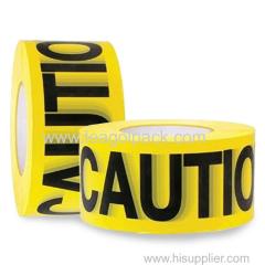 3"x300feet (3"x90M) Yellow Caution Tape Yellow Background with Black "Caution" Printing