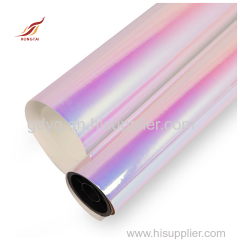 holographic sticker paper car covering rainbow chrome car vinyl pvc self adhesive for high class vehicle