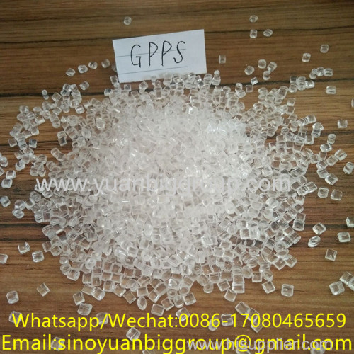 Virgin GPPS Resin / General Purpose Polystyrene Granules / GPPS Plastic Raw Material