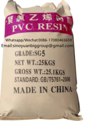 PVC Resin/PVC Price/White Powder PVC Resin Sg3 Sg5 Sg7 /PVC Resin