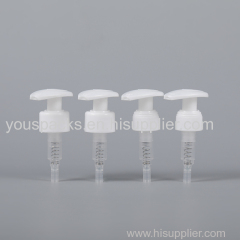 24neck white cosmetic packaging lotion pumps