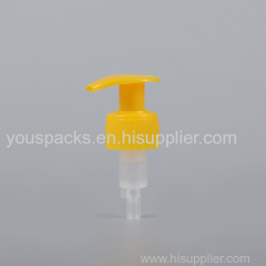 2cc yellow open close cosmetic packaging lotion pump