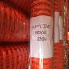 orange plastic fence warning fence snow fence