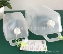10L 20L water oil container LDPE Jerry-can cubitainer with handle