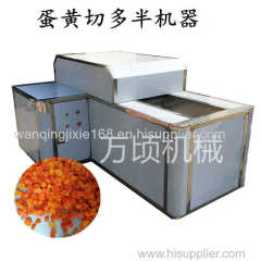 Egg yolk cutting machine