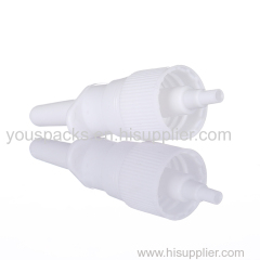 disposable medical white nasal spray pump