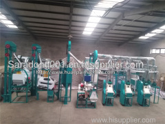 Maize corn flour machinery production factory/grain flour food grinder making line