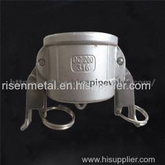 Stainless Steel Autolock Cam Grooves Type DC Dust Cap