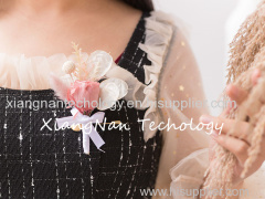 Cheap Beautiful Bride Corsages Customized Preserved Flowers Wedding Decorations