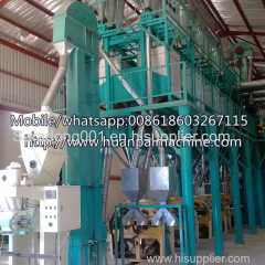 80 tons/day maize corn millet sorghum flour making machine Ugali Nshima fufu production line