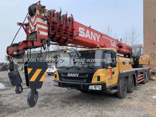 Used SANY 75 Ton Truck hydraulic mobile Crane
