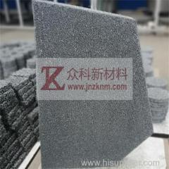 SiC Ceramic Foam Filter special size prodcued by clients' request.