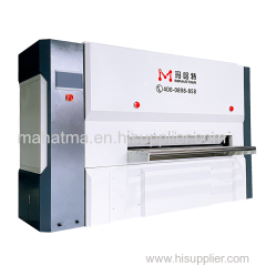 Flatten machine for net plate and punching plate