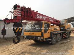 Used SANY 50 Ton Truck Crane Hydraulic mobile Crane