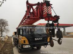 Used SANY 25 Ton Truck Crane Hydraulic mobile Crane