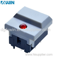 LED illuminated panel switch push button for stage LED light contoller