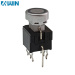 self locking led illuminated push button switch