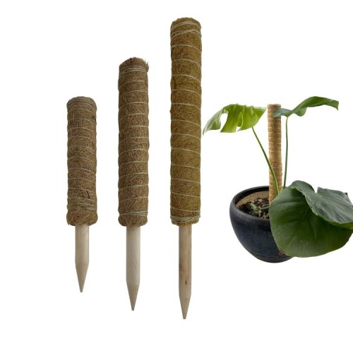 Plant Support Stakes Monstera Moss Pole Coco Coir Totem Moss Pole for Support Indoor Plants to Grow Upwards