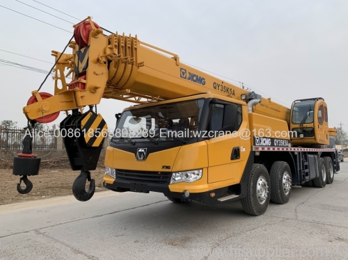 XCMG 35 Ton used hydraulic mobile Truck Crane