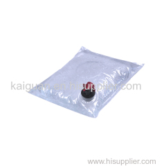 Custom print 1L 3L 5L coffee juice oil bag in box wine dispenser with valve