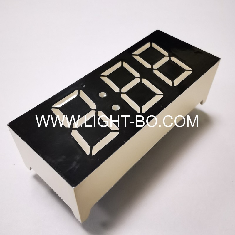 catodo comune di visualizzazione dell'orologio a led a 7 segmenti a tre cifre blu ultra luminoso per il controller della lavatrice