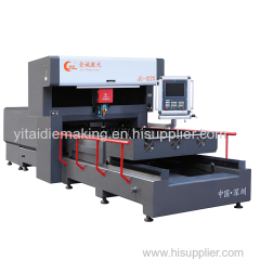 china flat 1000w plywood die board co2 wood laser cutting machine for sale