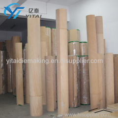 high quality uv coated 170-800mm rotary plywood for die making