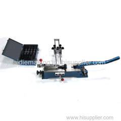 manual flat metal steel die cutting rule die bending machine for wooden die