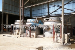 Lead refining system Kettle Structure Barrel