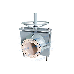 Food grade manual pinch valve