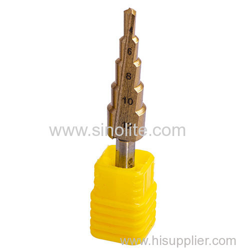 HSS Step Drill Titanium Finish