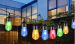 led solar string patio lamps