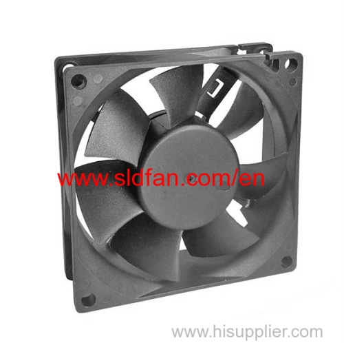 80*80*25mm 80mm computer fan 8025 12V 2 wire cooling fan