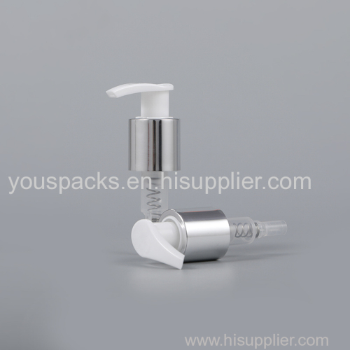 24/415 28/415 aluminum shiny silver liquid soap dispenser pump