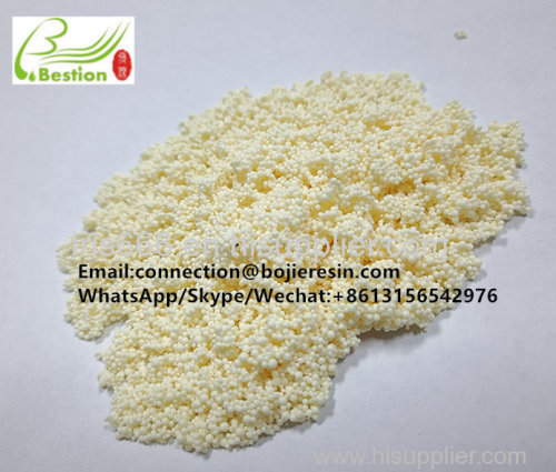 Soy saponin extraction resin