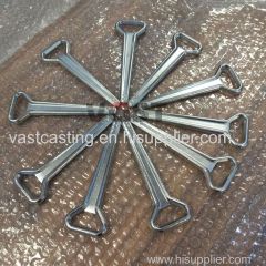 OEM Stainless steel oem precision casting beer bottle opener