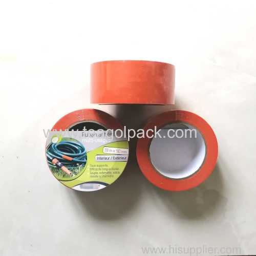 50mmx33m Orange PVC Adhesive Pipe Wrapping Tape 50mmx33m Orange PVC Adhesive