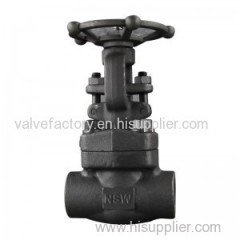 Gate Valve SW Connection 800LB Produce by china manufacturer