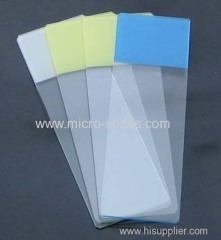 Color Frosted Microscope Slide