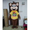 Human Sized Brown Fat Laughing Monkey Mascot Costume for Adults