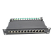 10 inch 12ports Cat.6A STP patch panel