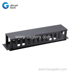 19 inch Cable Manager whole plastic material