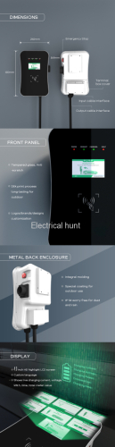 EV Charger 7kw/22kw Wholesale Fast Commercial Charging Station Stable Quality