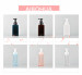 square soap cleaning plastic packaging hand soap foaming pump bottle with pump
