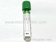 Vacuum Blood Collection Tubes